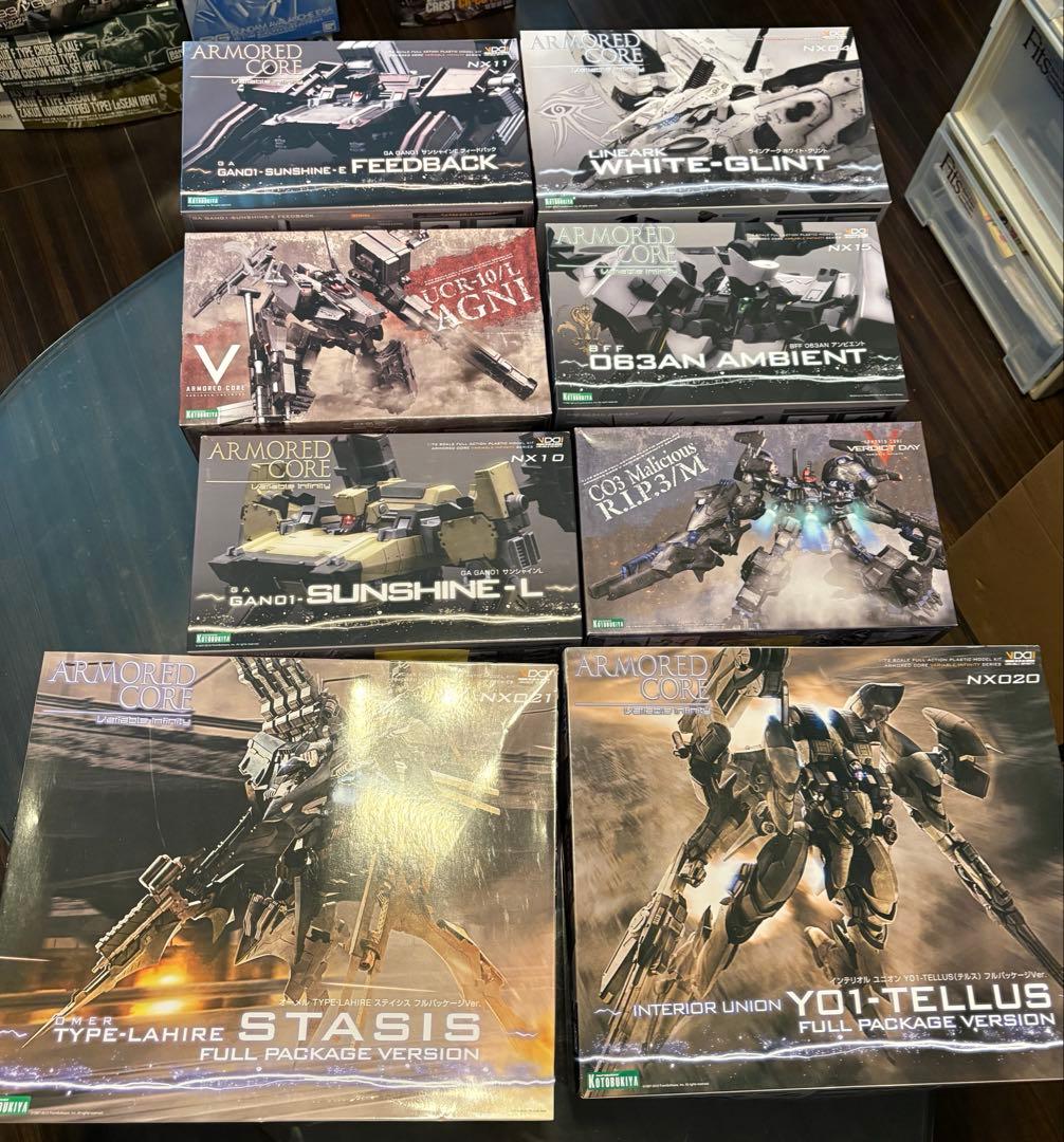 アーマードコア　プラモデル　まとめセット