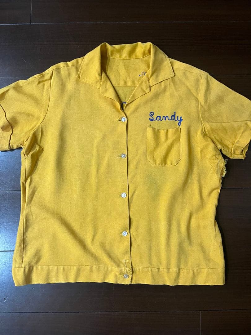 ヴィンテージ 50s ボーリングシャツ