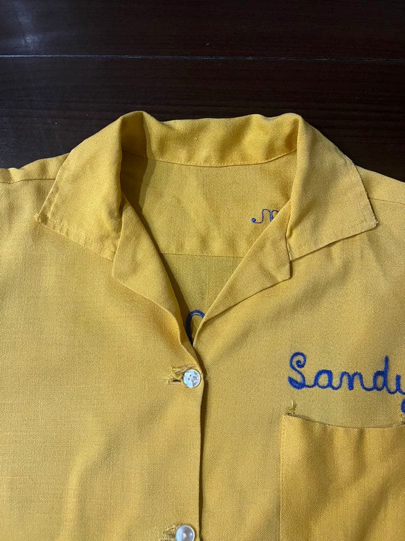 ヴィンテージ 50s ボーリングシャツ