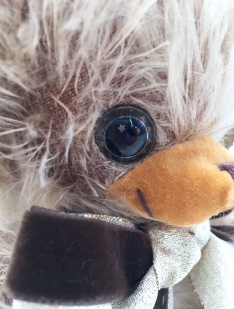 ミレニアム・シルバーアイズ・チーキー★メリーソート社のテディベア