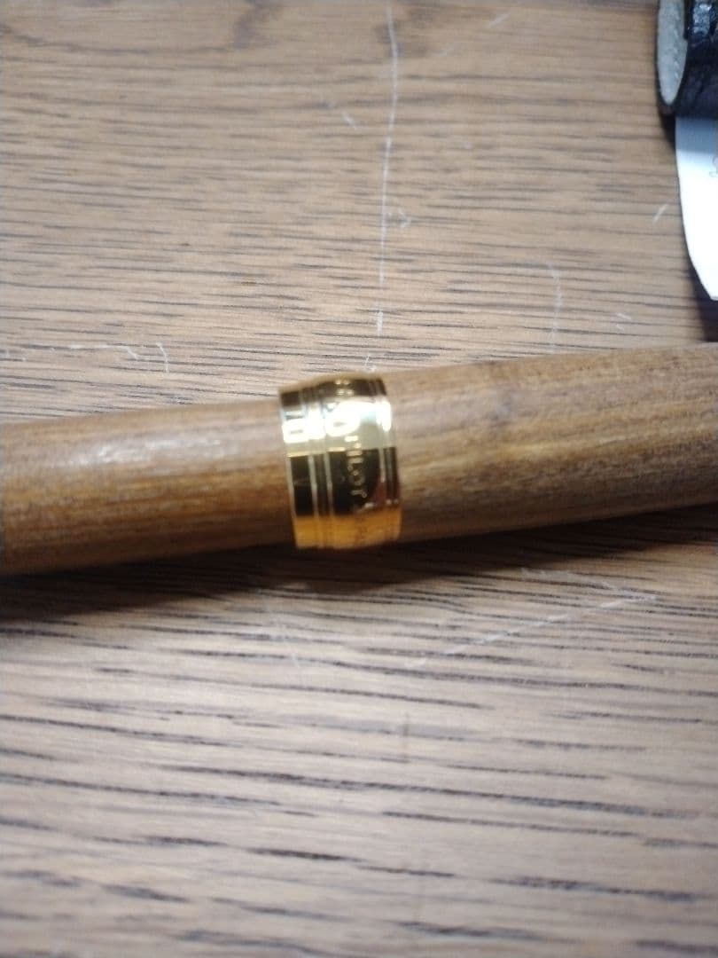 パイロット万年筆カスタム 槐 エンジュ モクメ　18K-750 15 F