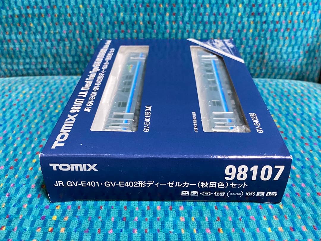 TOMIX 98107 JR GV-E401形 ディーゼルカー(秋田色)セット