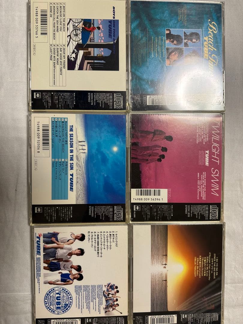 TUBEアルバム26枚＋ミニアルバム2枚＋ベストアルバム5枚　計33枚セット