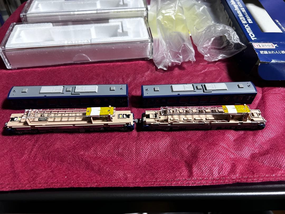 TOMIX 98128肥薩おれんじ鉄道　おれんじ食堂Nゲージ　室内灯あり