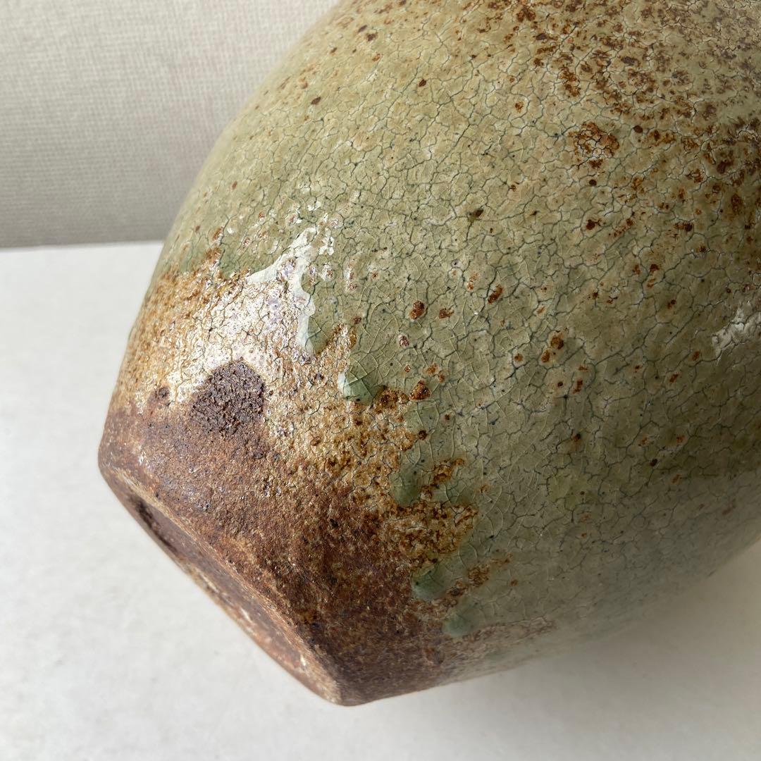 東正之　花瓶　御作窯　共箱共布