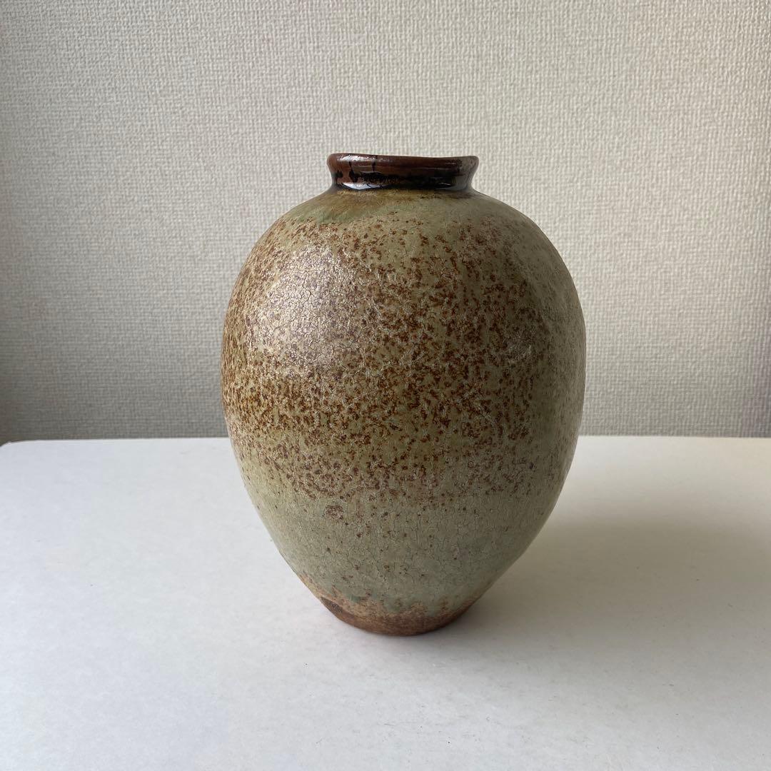 東正之　花瓶　御作窯　共箱共布