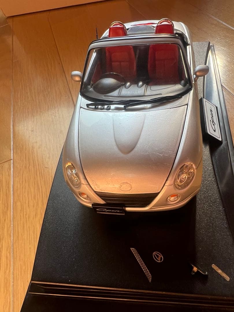 値下げ！ダイハツ コペン 創立100周年記念 1/18モデルミニカー