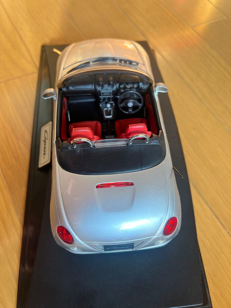 値下げ！ダイハツ コペン 創立100周年記念 1/18モデルミニカー