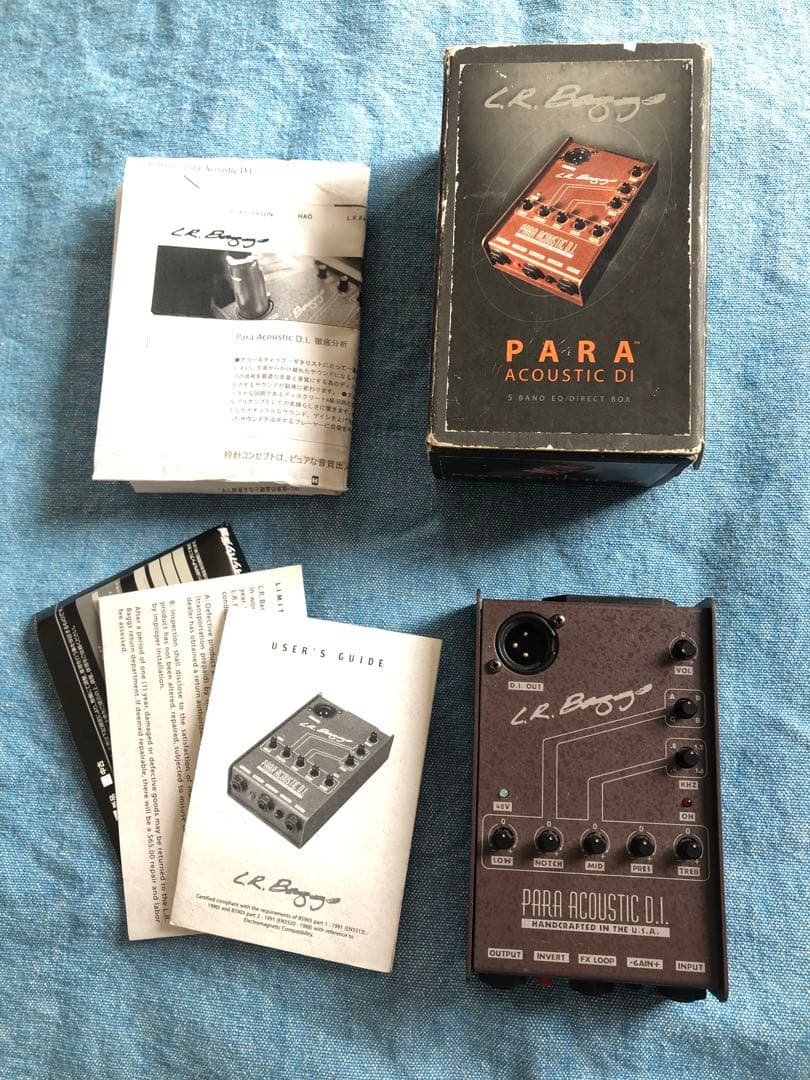 L.R.Baggs Para acoustic D.I. パラアコースティック