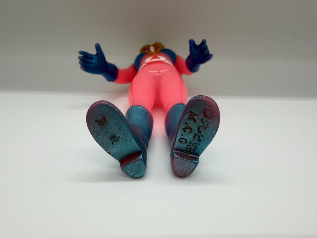 【当時物】バトルフィーバーJ ポピー ソフビ 5体セット 昭和レトロ 特撮