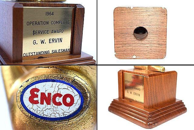 激レア！50’ｓ ENCO エンコ ESSO エッソ オイルドロップ ビンテージ