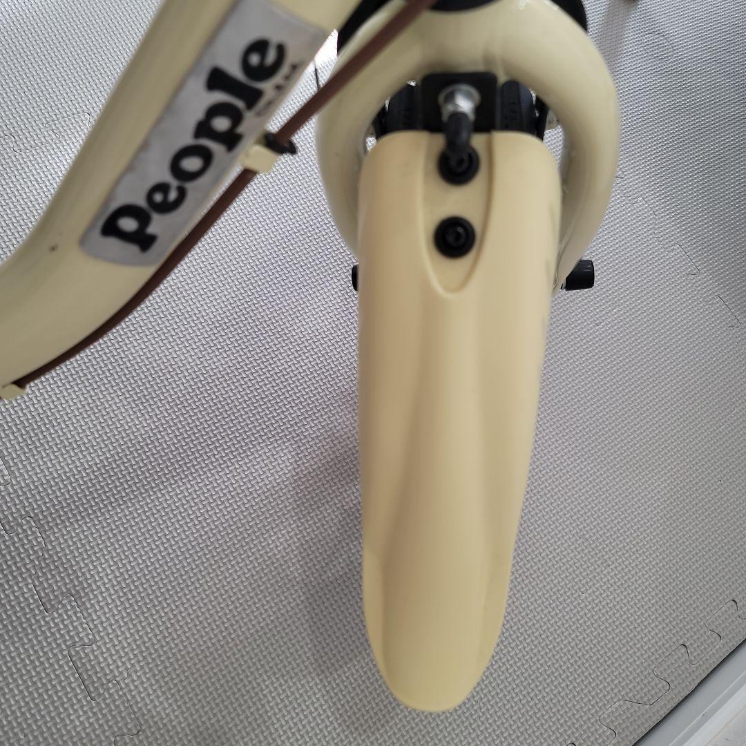 ケッターサイクルII アイボリー14 キッズプロテクター付き自転車 子供