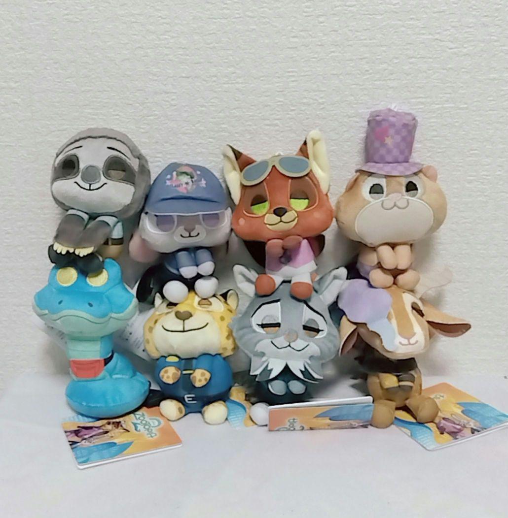 ズートピア2 ＆youマスコットVol.1.Vol.2.Vol.3 8点セット