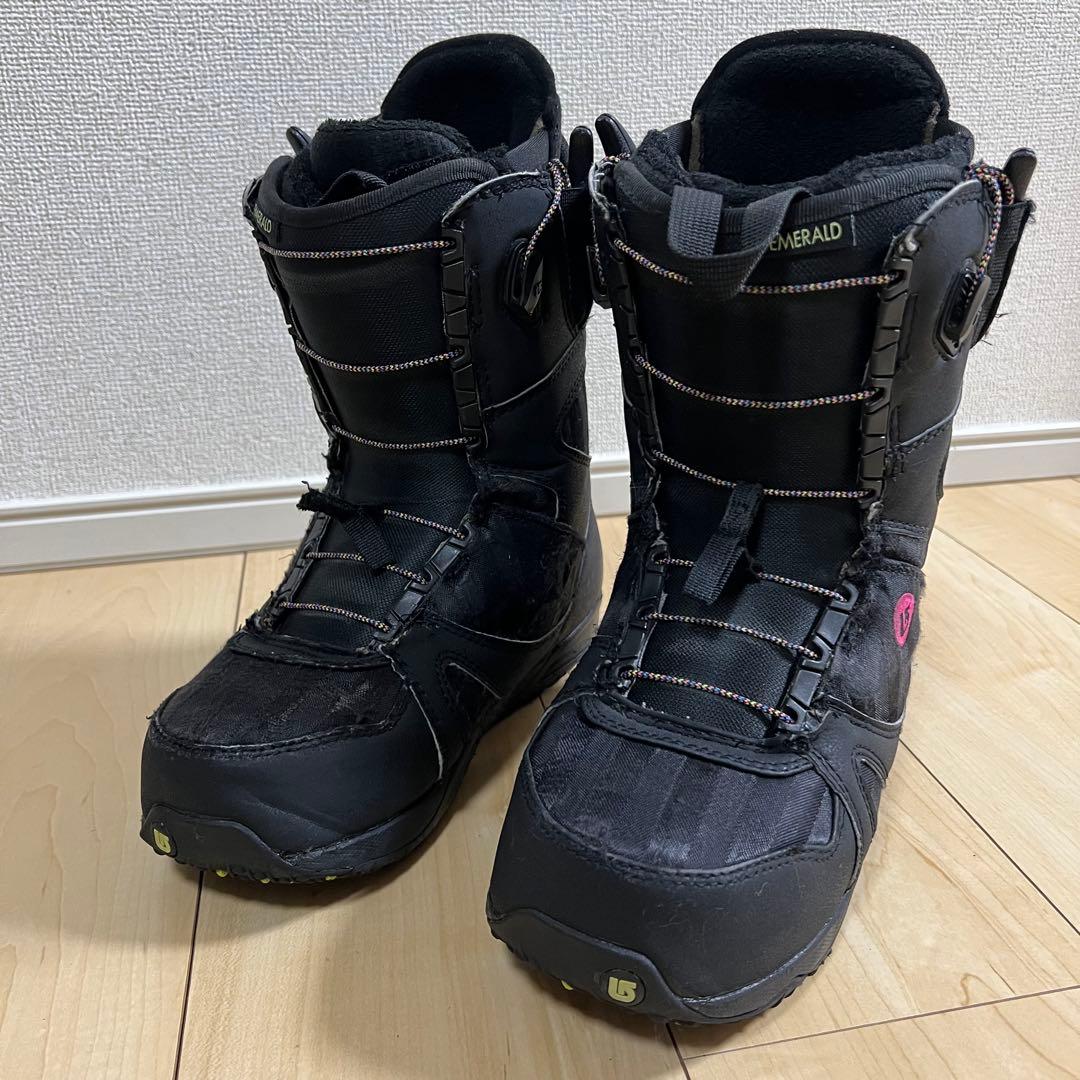 【即日発送】BURTON スノボEMERALD-ASIAN FIT24.5cm