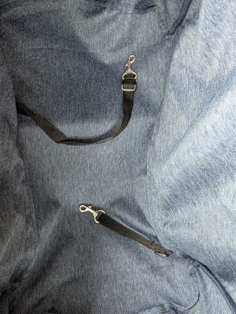 ペットカート　わんわんカード　スマートハンディSafety デニム柄