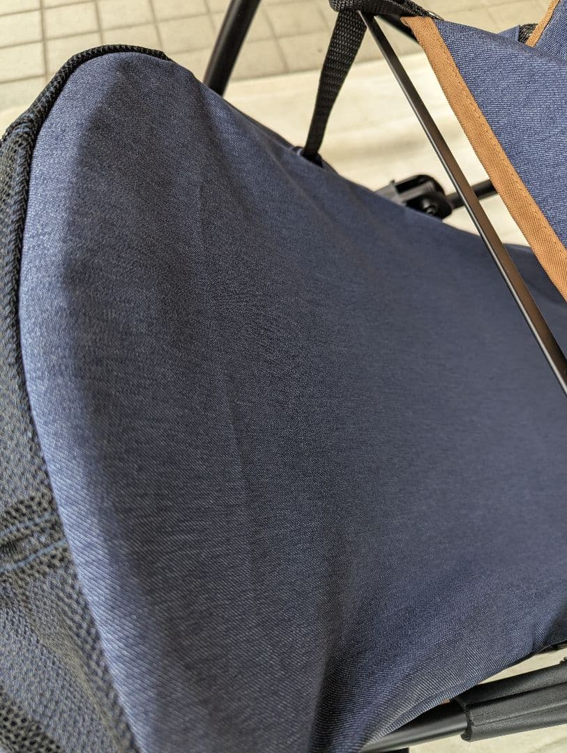 ペットカート　わんわんカード　スマートハンディSafety デニム柄