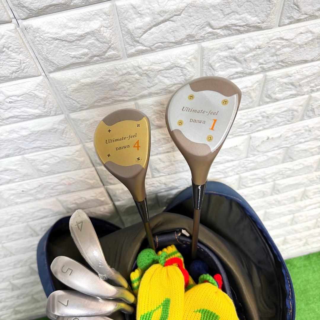 ゴルフセット　初心者応援　レディース　DAIWA 打感良好　ラウンドOK