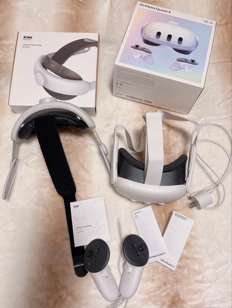 メタクエスト3 【128GB】ヘッドストラップセット