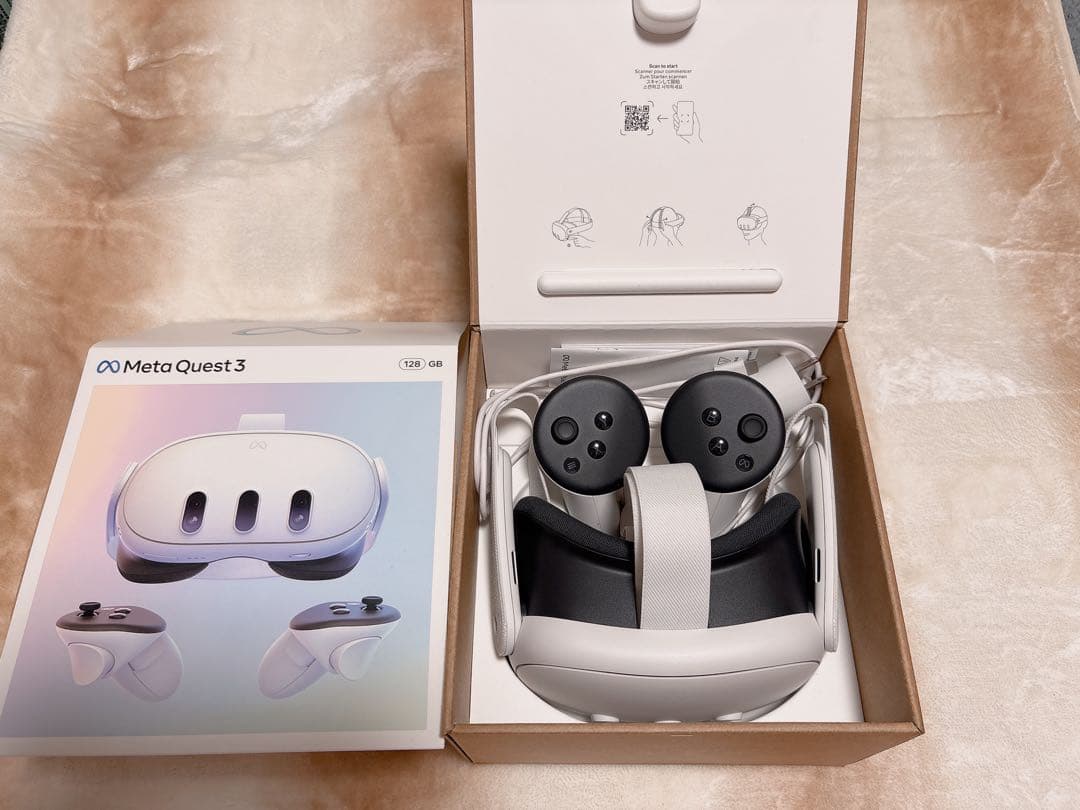 メタクエスト3 【128GB】ヘッドストラップセット