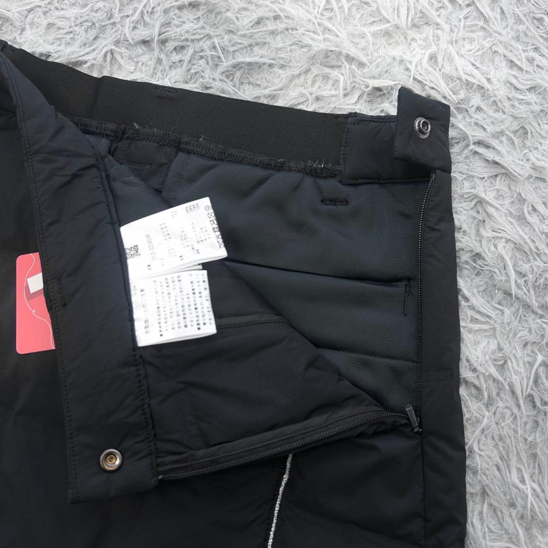 新品　ニューバランスゴルフ　スカート　ダウン　プリーツ　ウエストゴム　ブラック