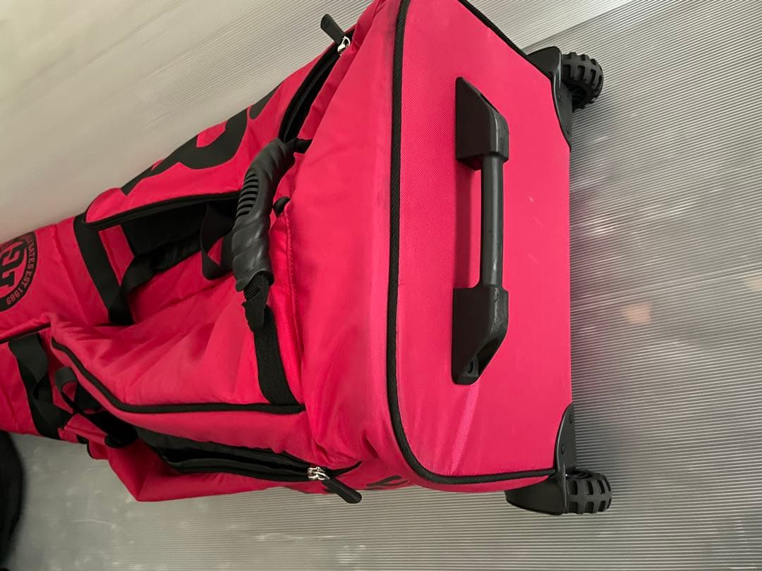 PEARLY GATES トラベルカバーキャディバッグ 収納袋付き ピンク