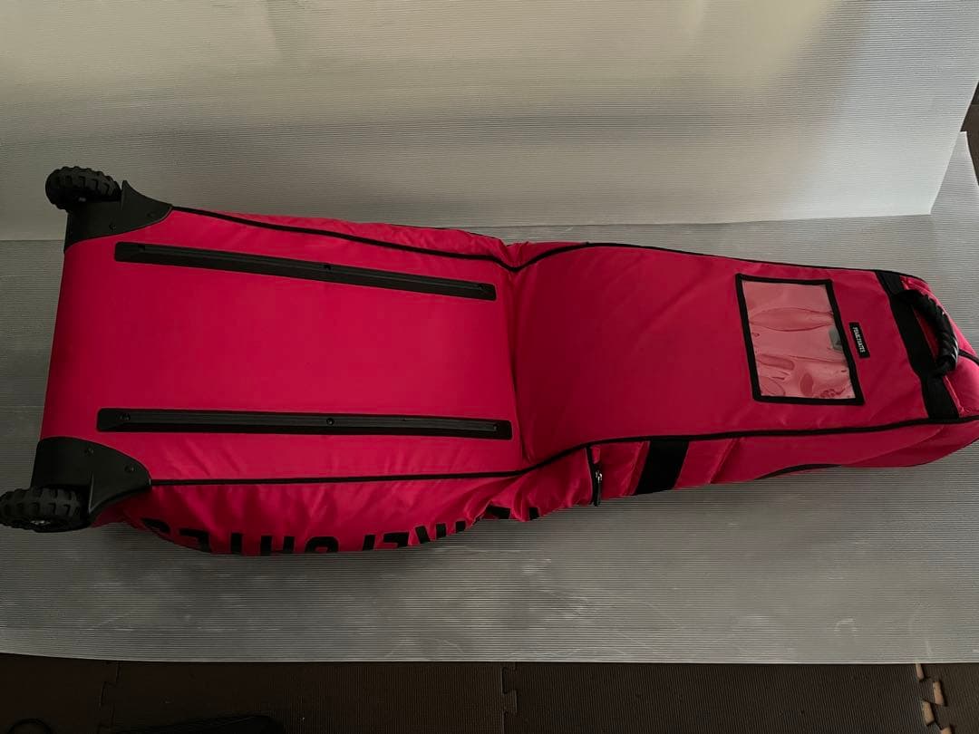 PEARLY GATES トラベルカバーキャディバッグ 収納袋付き ピンク