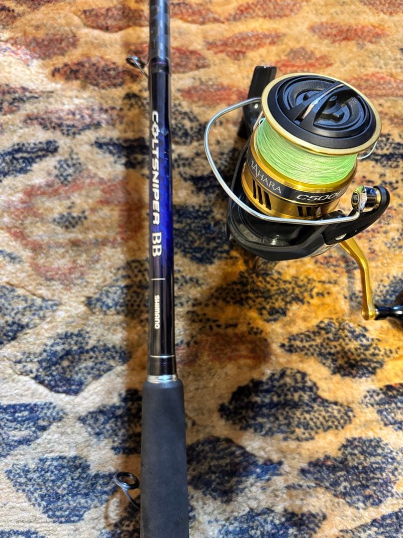 A*S様 コルトスナイパーBB shimano シマノサハラ C5000XG ゴ