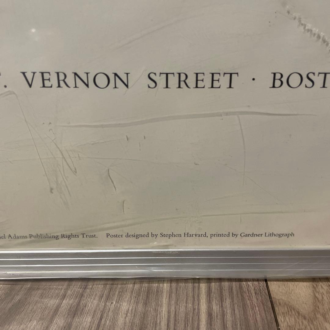 アンセル・アダムス　「月の出 、ニューメキシコ州ヘルナンデス」ビンテージポスター