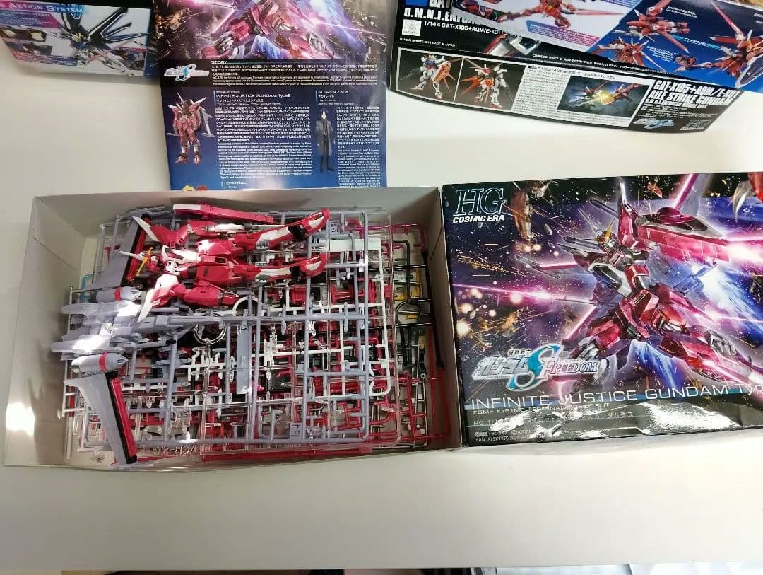 【組立済】HG ガンプラ 4体セット SEED FREEDOM