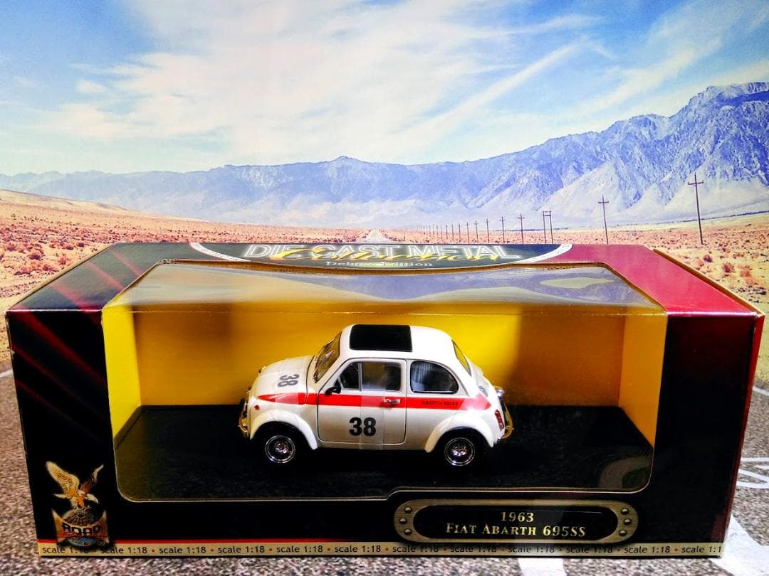 1/18 ロードシグネチャー 1963 フィアット アバルト 695SS