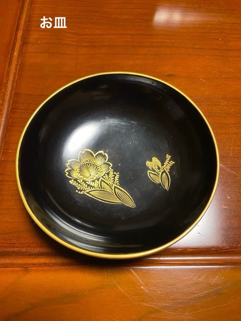輪島塗　漆器 お椀 5個セット+皿10枚+オマケ1個