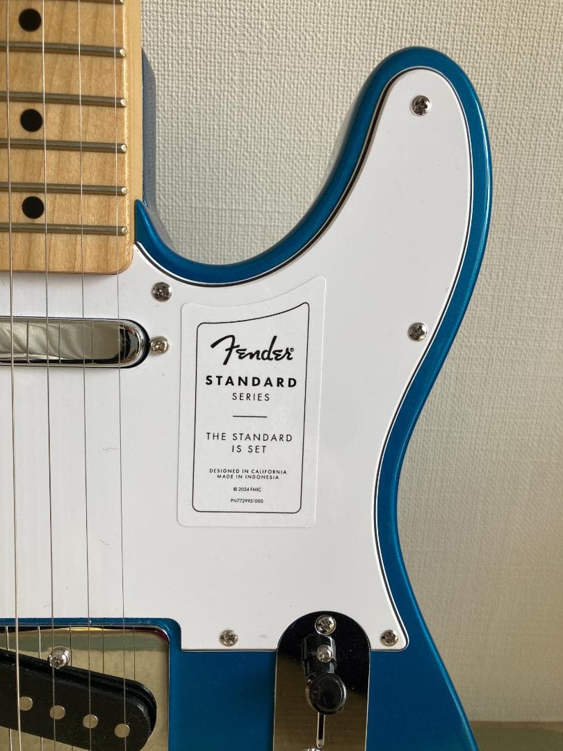 【美品】Fender Standard Telecaster ブルー＋ギグバッグ