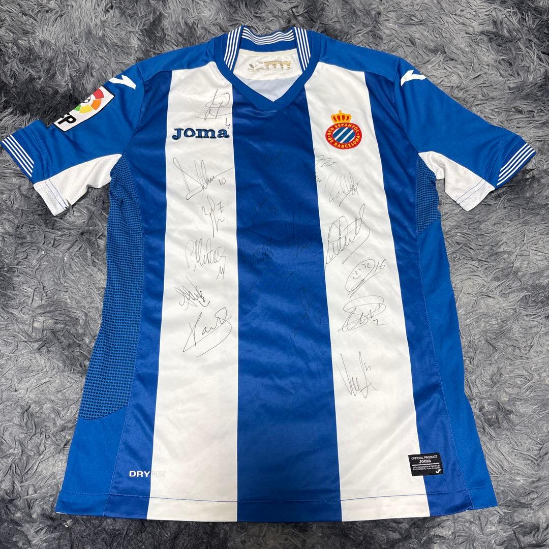 エスパニョール Enzo Roco サイン入りシャツ