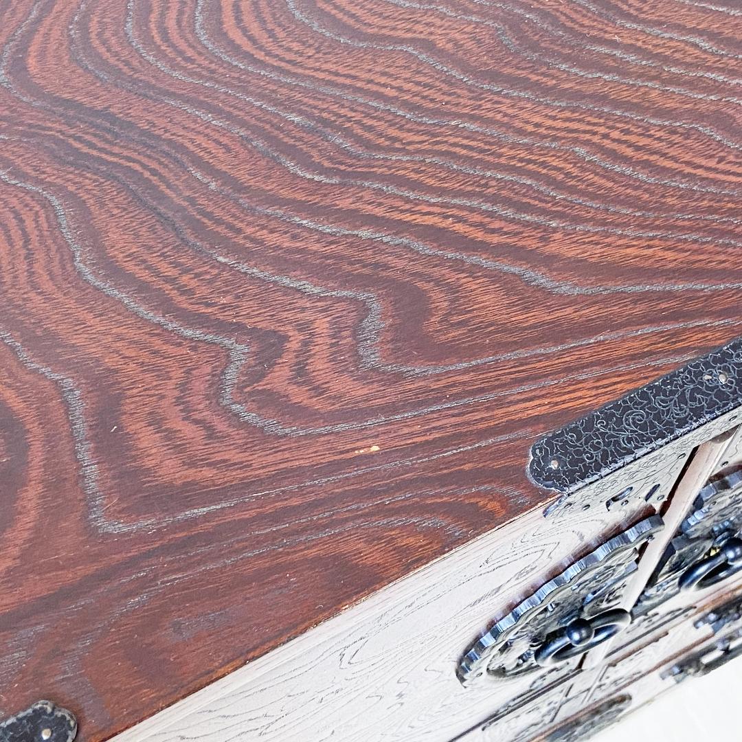 民芸家具 駿河民芸小箪笥 伝統的な日本の木製タンス