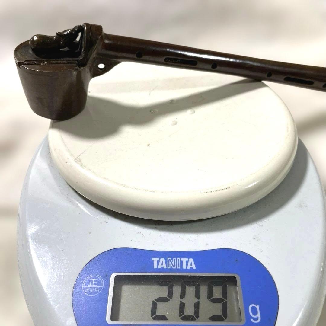 G-9 矢立　2個組　銅製　和文具　古道具　書道具　アンティーク　美術品　工芸品