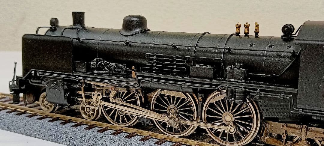 HO、 カツミ Ｃ53蒸気機関車、 モーター交換、メンテナンス済