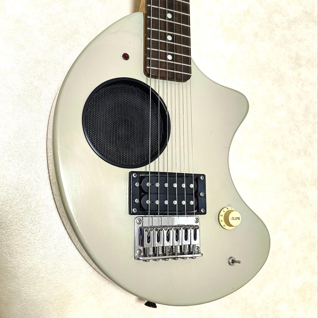 【美品】ZO-3 グレー アンプ内蔵ミニギター ヘッドフォン端子付 ぞうさん