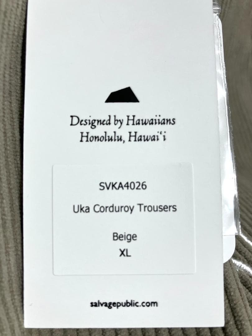 【24時間以内/早い者勝ち】サルベージパブリックコレパ ゴルフパンツ XLサイズ