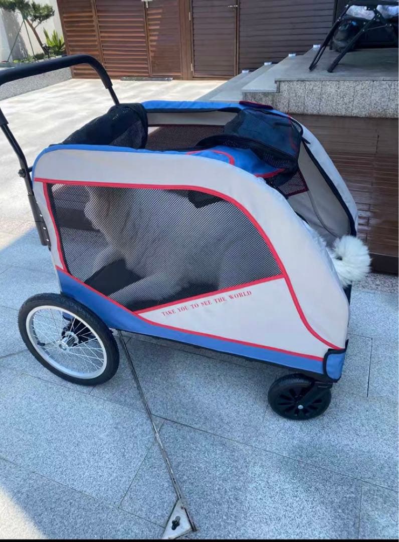 ペットカート 犬カート ペットバギー 犬用キャリーカート大型犬 多頭