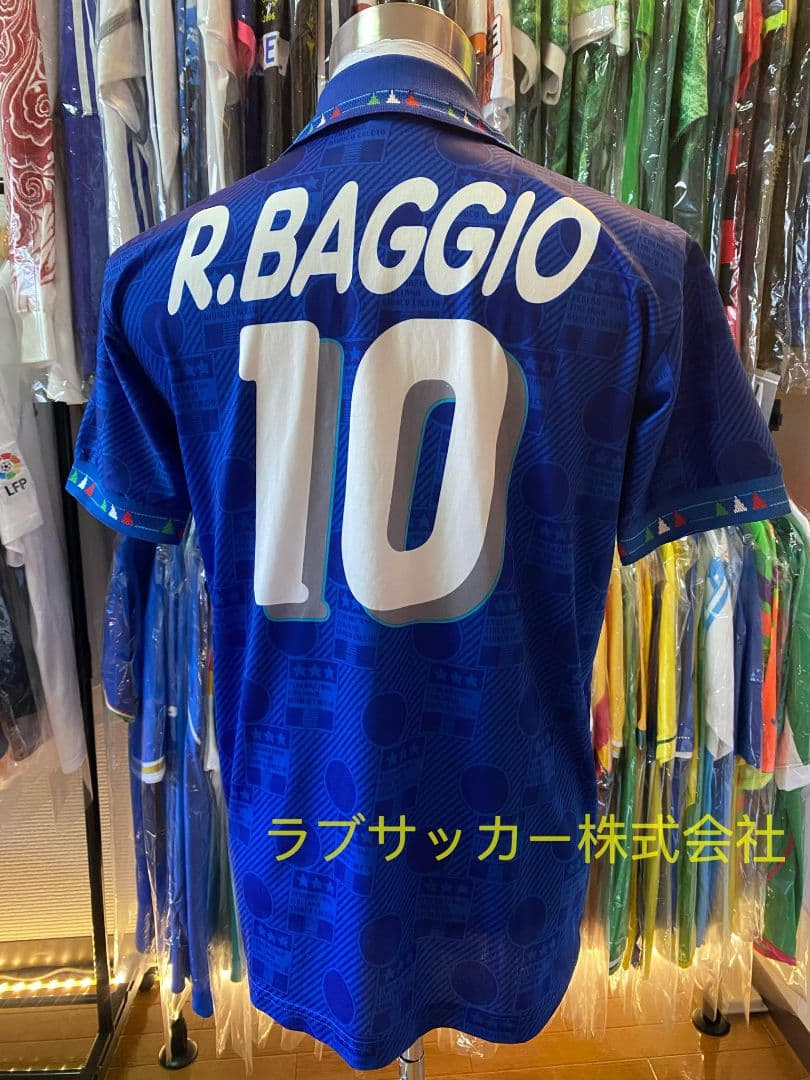 イタリア代表 1994 ホーム ユニフォーム #10 R.BAGGIO