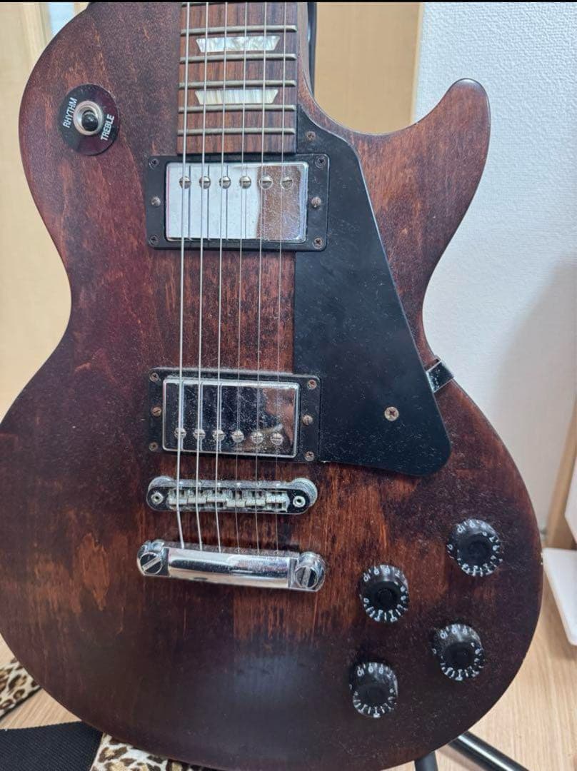 ギブソン レスポールスタジオ エレキギター ブラウン ジャンク