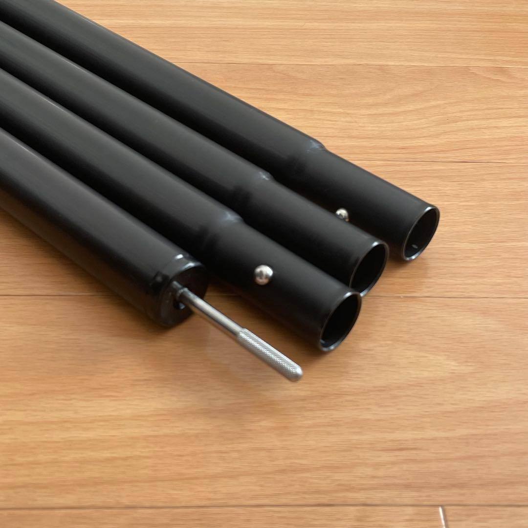 廃盤 peak ウイングポールブラック 280cm