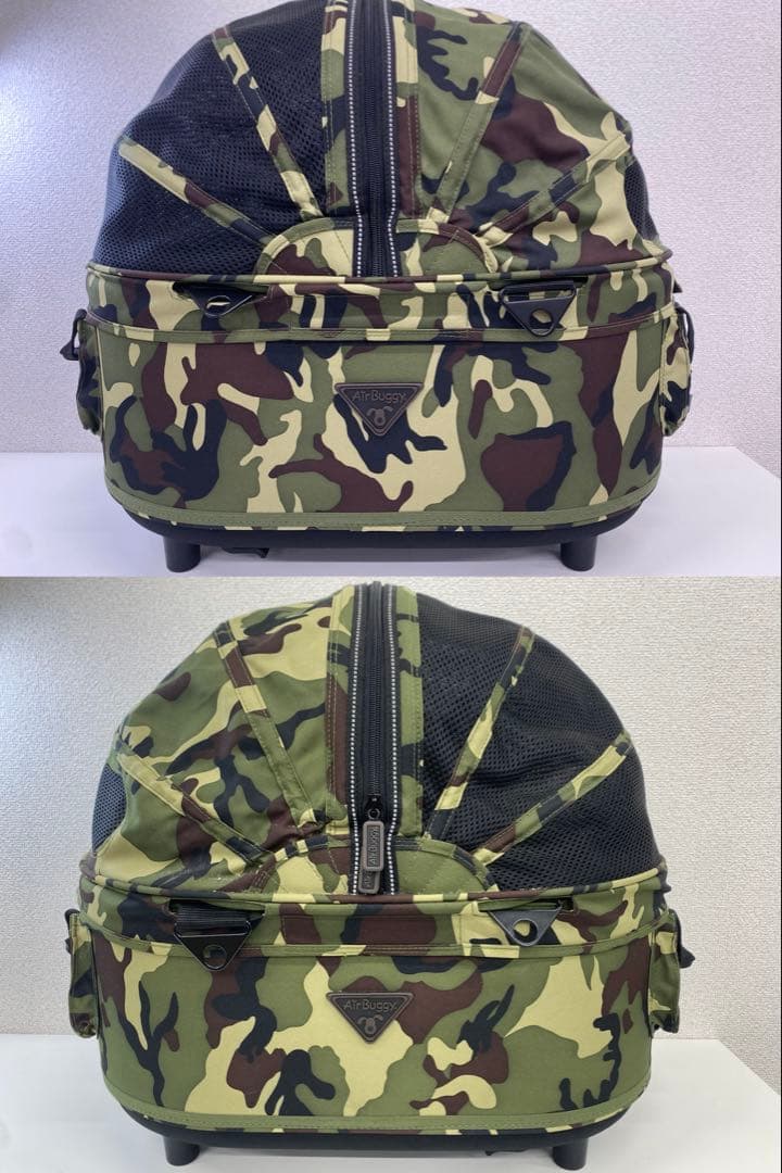 Air Buggy for dog DOMEエアバギー ペットカート迷彩