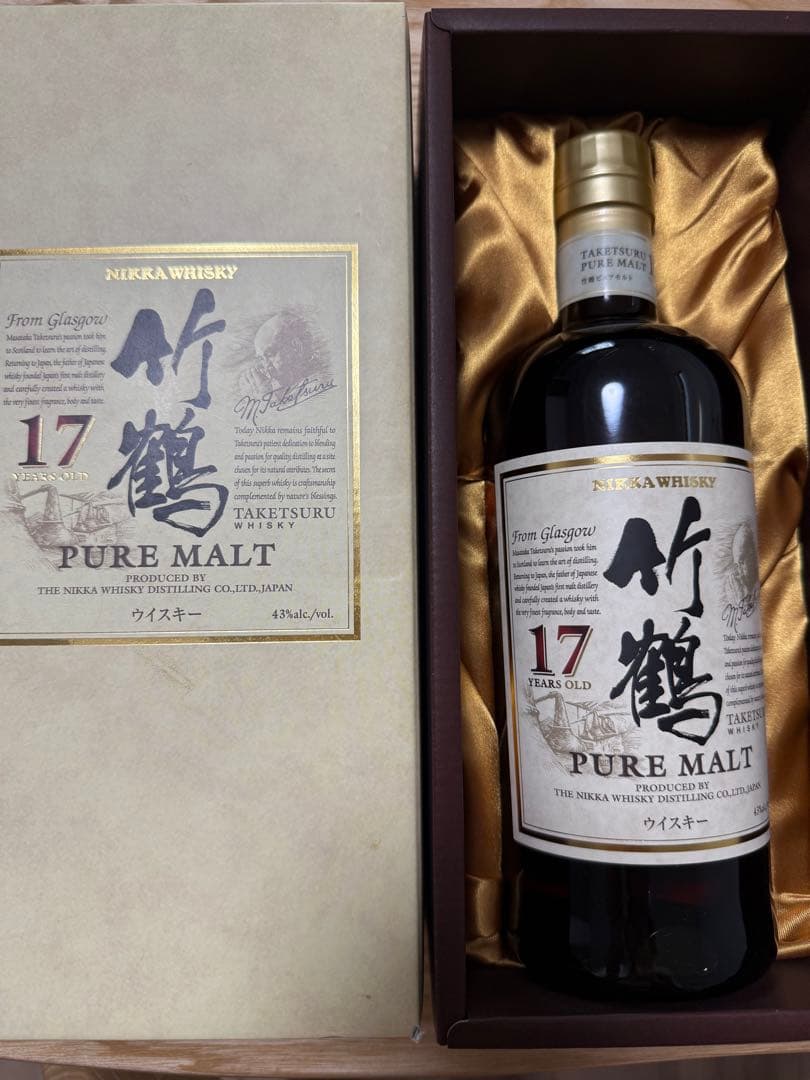 NIKKA TAKETSURU 17年 PURE MALT