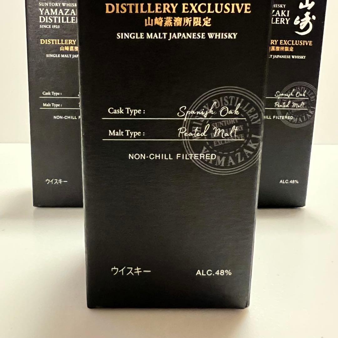 サントリー 山崎蒸溜所限定ウイスキー 180ml 4本