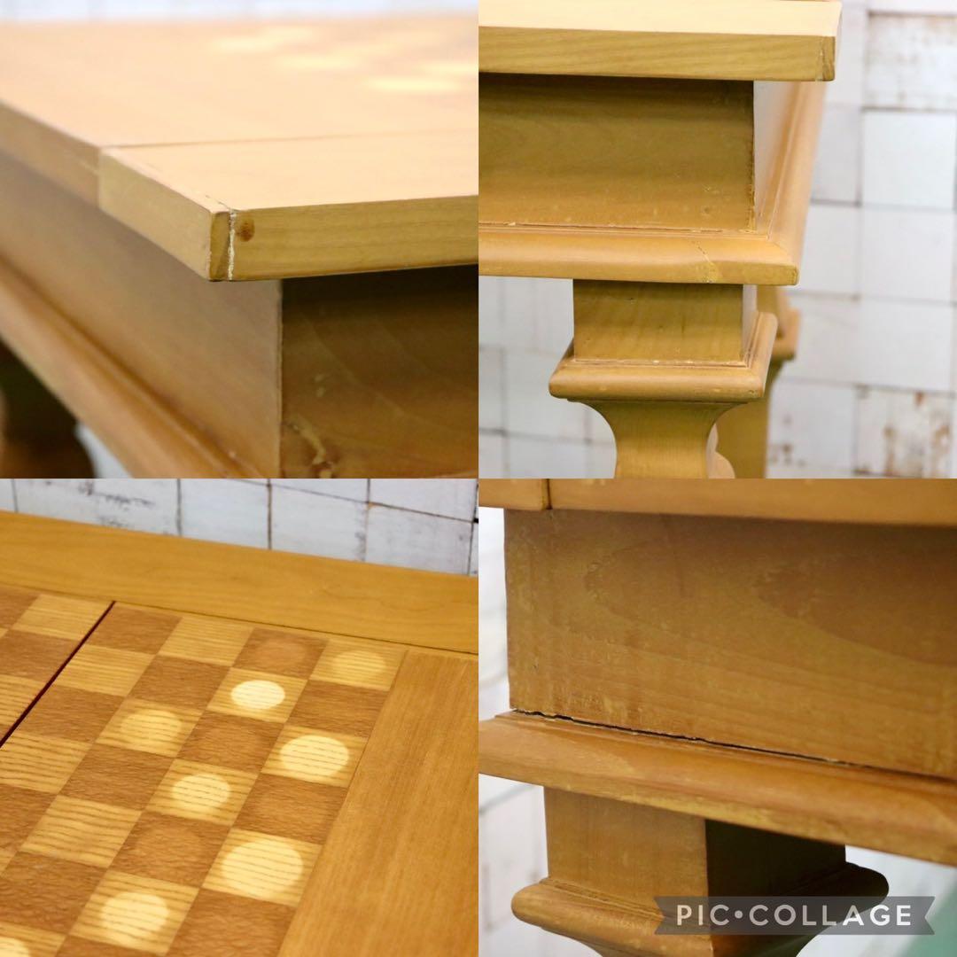 GMGS118○チェステーブル ゲームテーブル サイドテーブル チェス駒セット