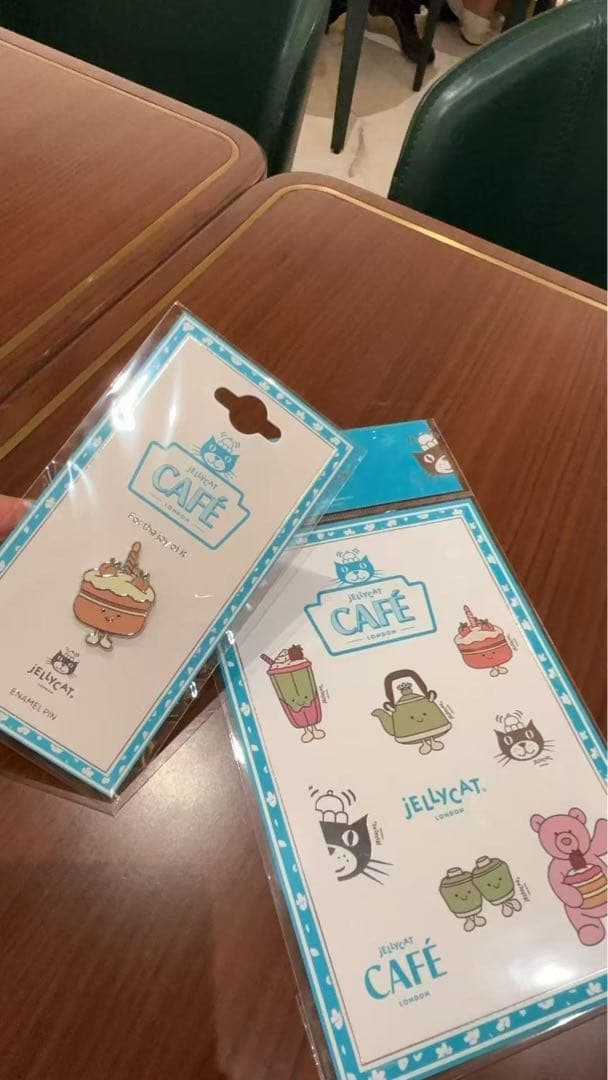 ジェリーキャット海外カフェ限定 ぬいぐるみ ケーキ