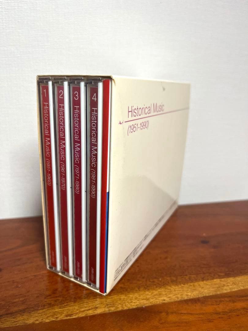 【未開封】JAL Historical Music 1951-1990CD4枚組