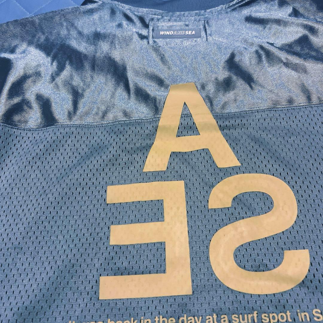 確実正規品　超希少品　WIND AND SEA ゲームシャツ Lサイズ
