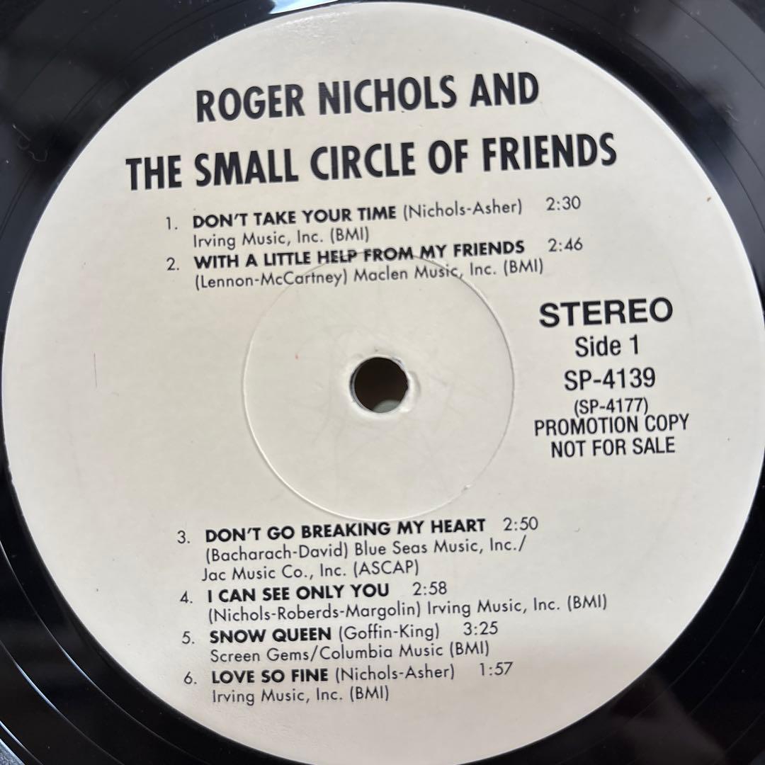 リプロ盤 Roger Nichols & The Small Circle 〜